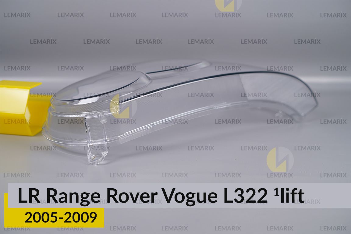 Стекло фары Land Rover Range Rover Vogue L322 (2005-2009) 1 рест левое