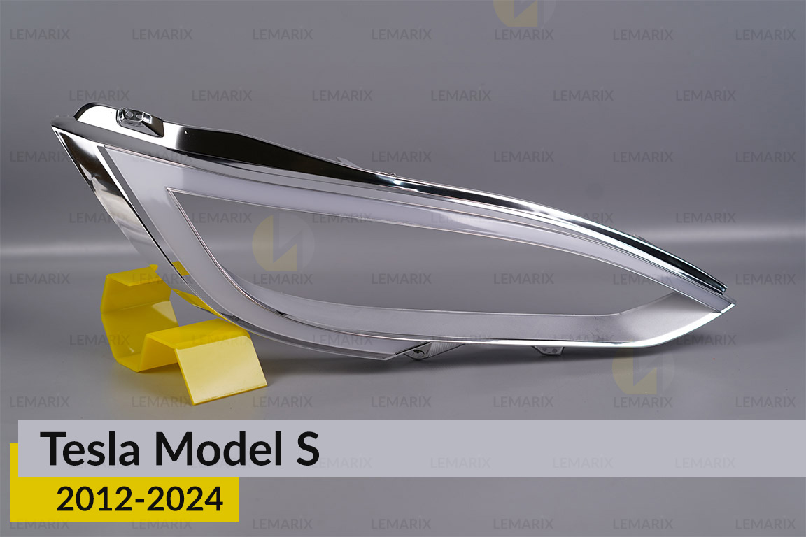 Хромированная декоративная маска Tesla Model S (2012-2024) правая