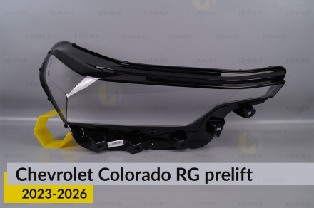 Скло фари Chevrolet Colorado RG (2023-2026) дорест праве