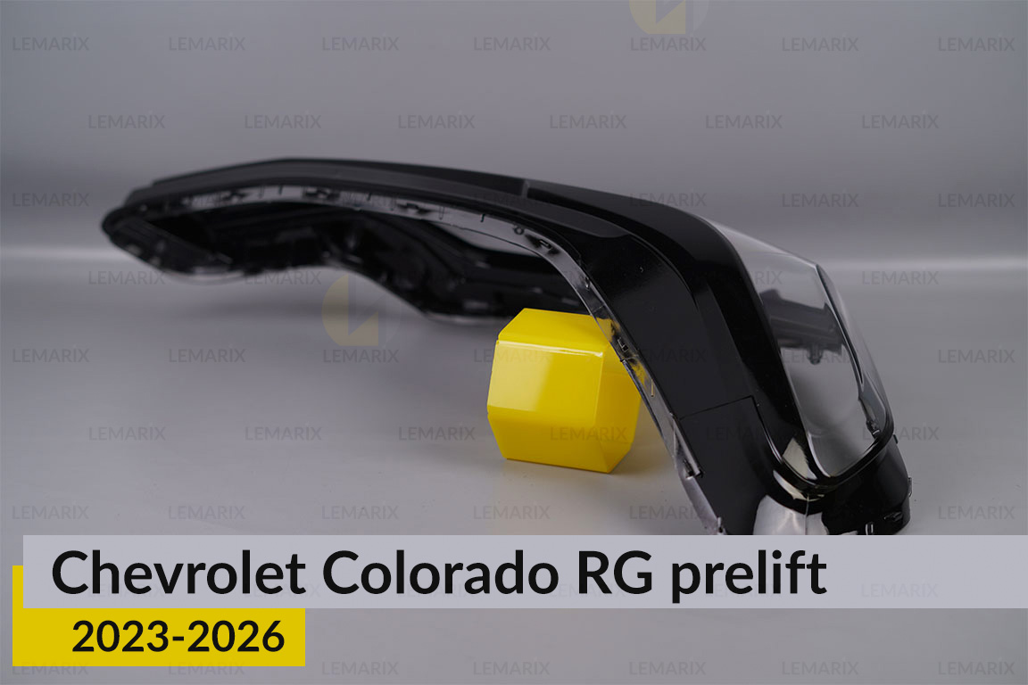 Скло фари Chevrolet Colorado RG (2023-2026) дорест праве
