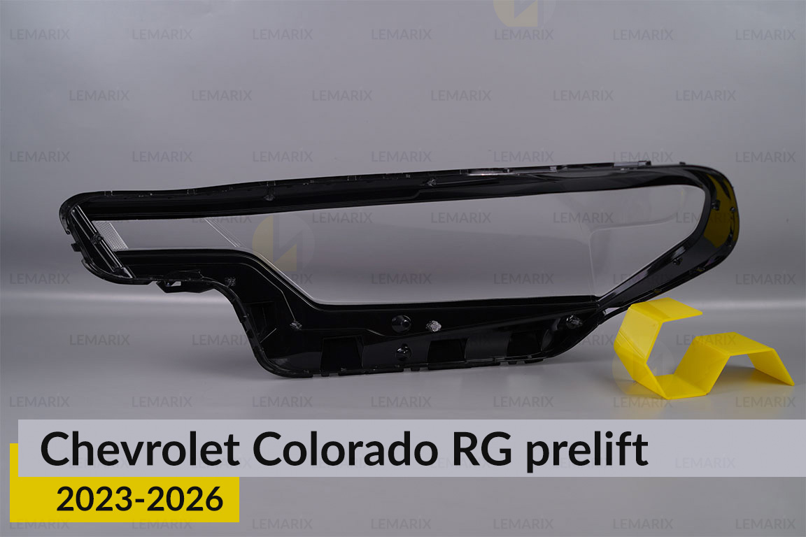 Скло фари Chevrolet Colorado RG (2023-2026) дорест праве