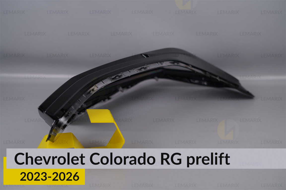 Скло фари Chevrolet Colorado RG (2023-2026) дорест праве