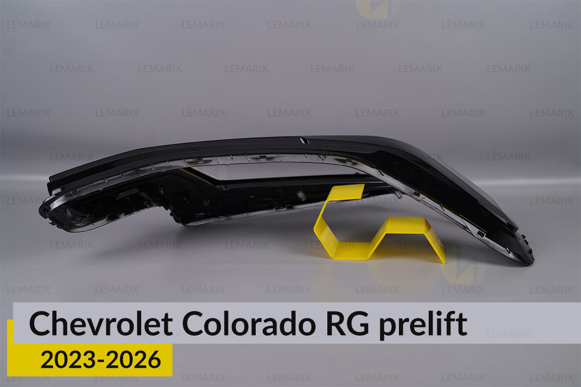 Скло фари Chevrolet Colorado RG (2023-2026) дорест праве
