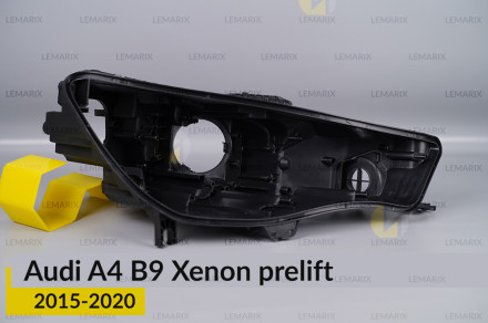 Корпус фары Audi A4 B9 Xenon (2015-2020) дорест правый