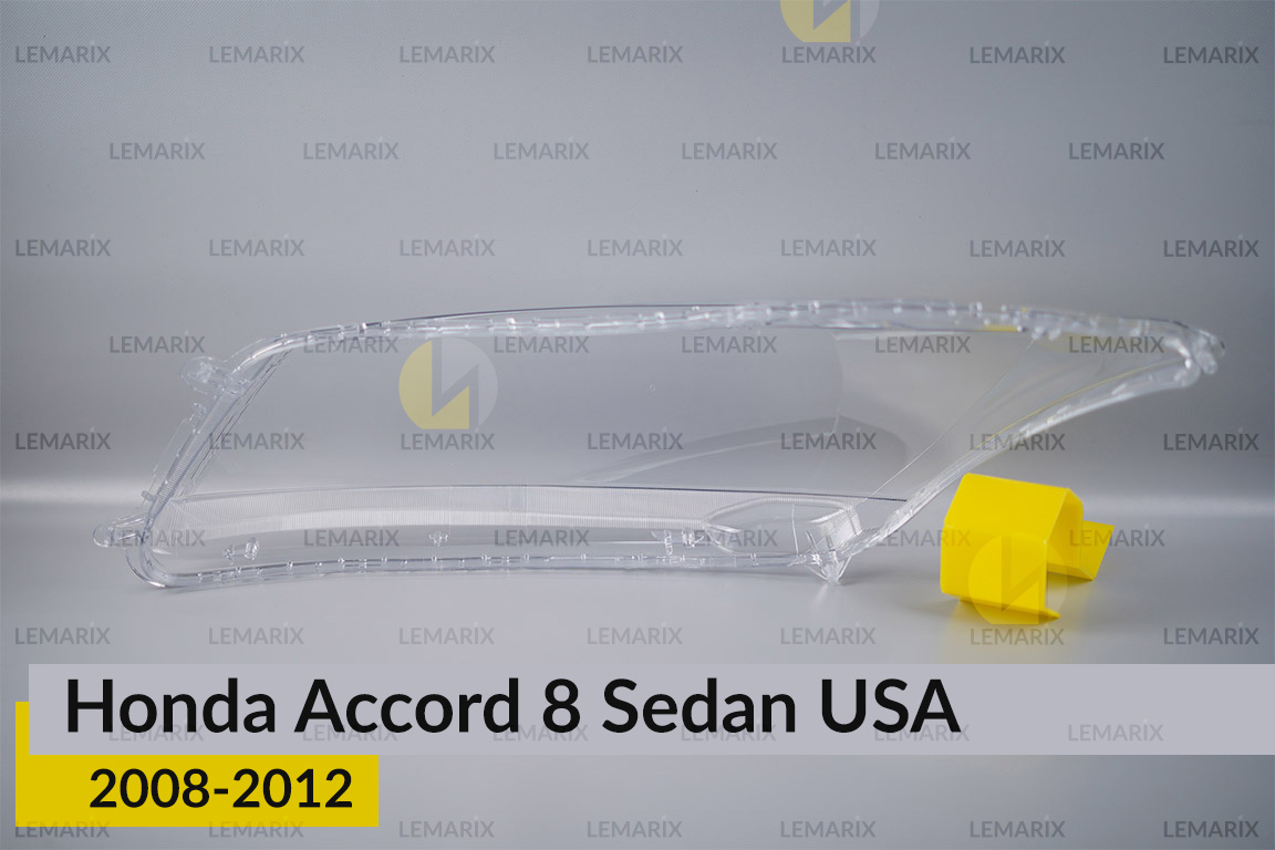 Скло фари Honda Accord 8 Sedan USA (2008-2012) праве