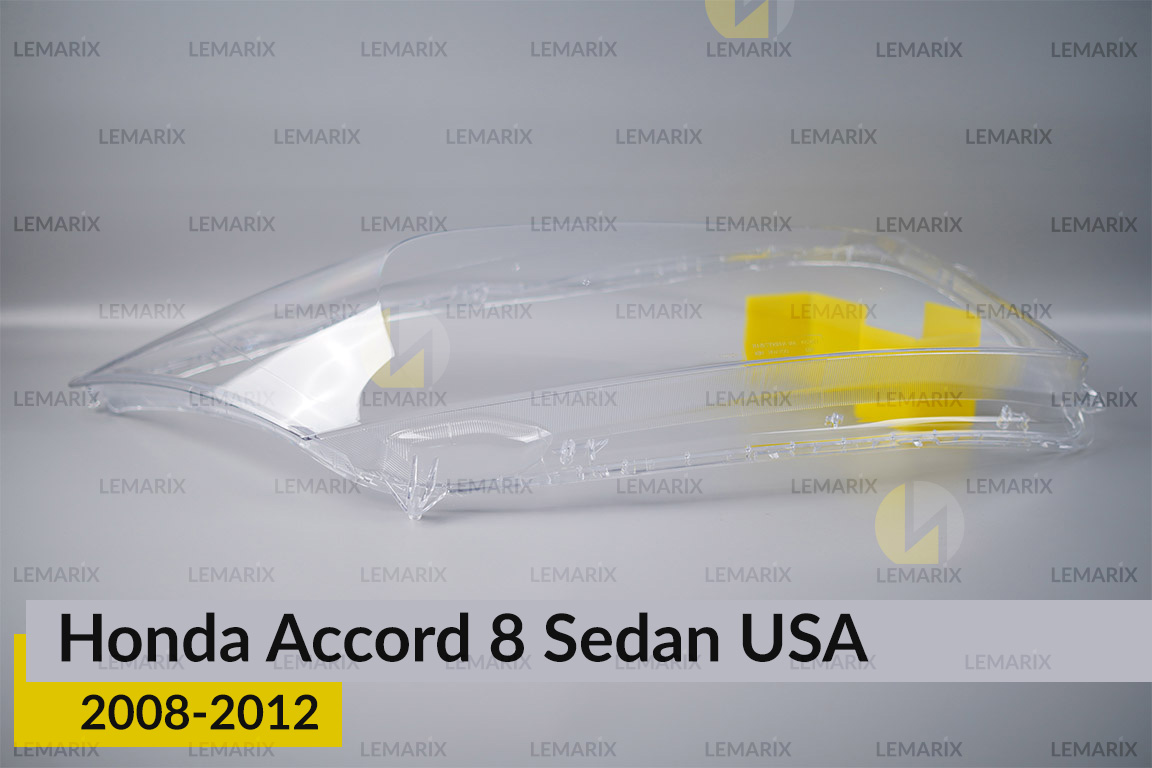 Скло фари Honda Accord 8 Sedan USA (2008-2012) праве