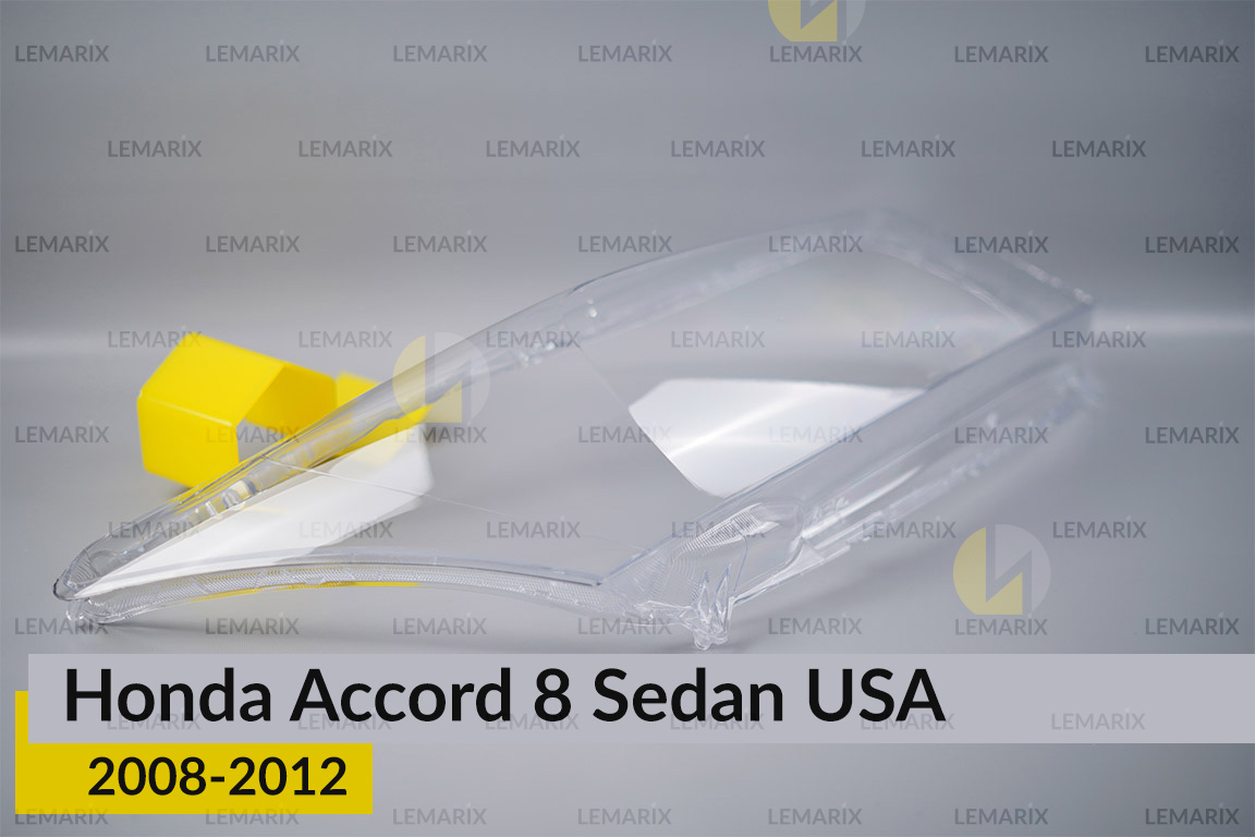 Скло фари Honda Accord 8 Sedan USA (2008-2012) праве