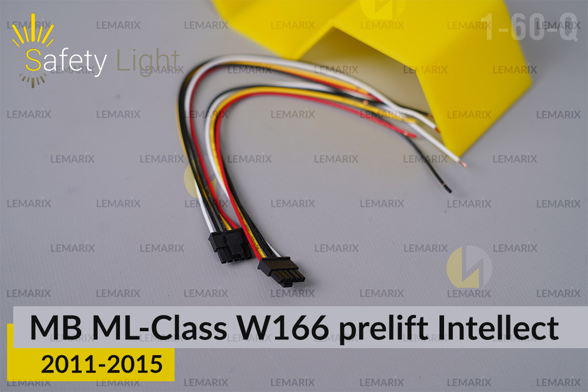 Перехідна рамка для Mercedes-Benz ML-Class W166 Intellect (2011-2015) дорест