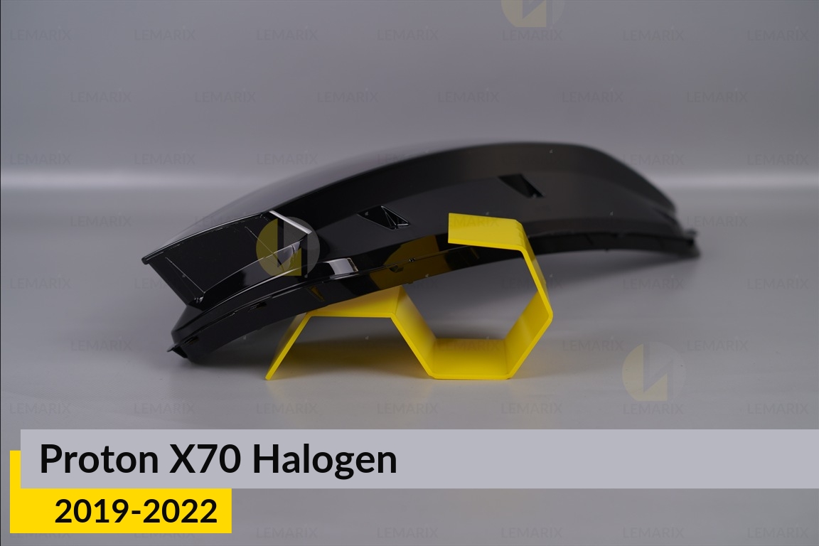 Скло фари Proton X70 Halogen (2019-2022) праве