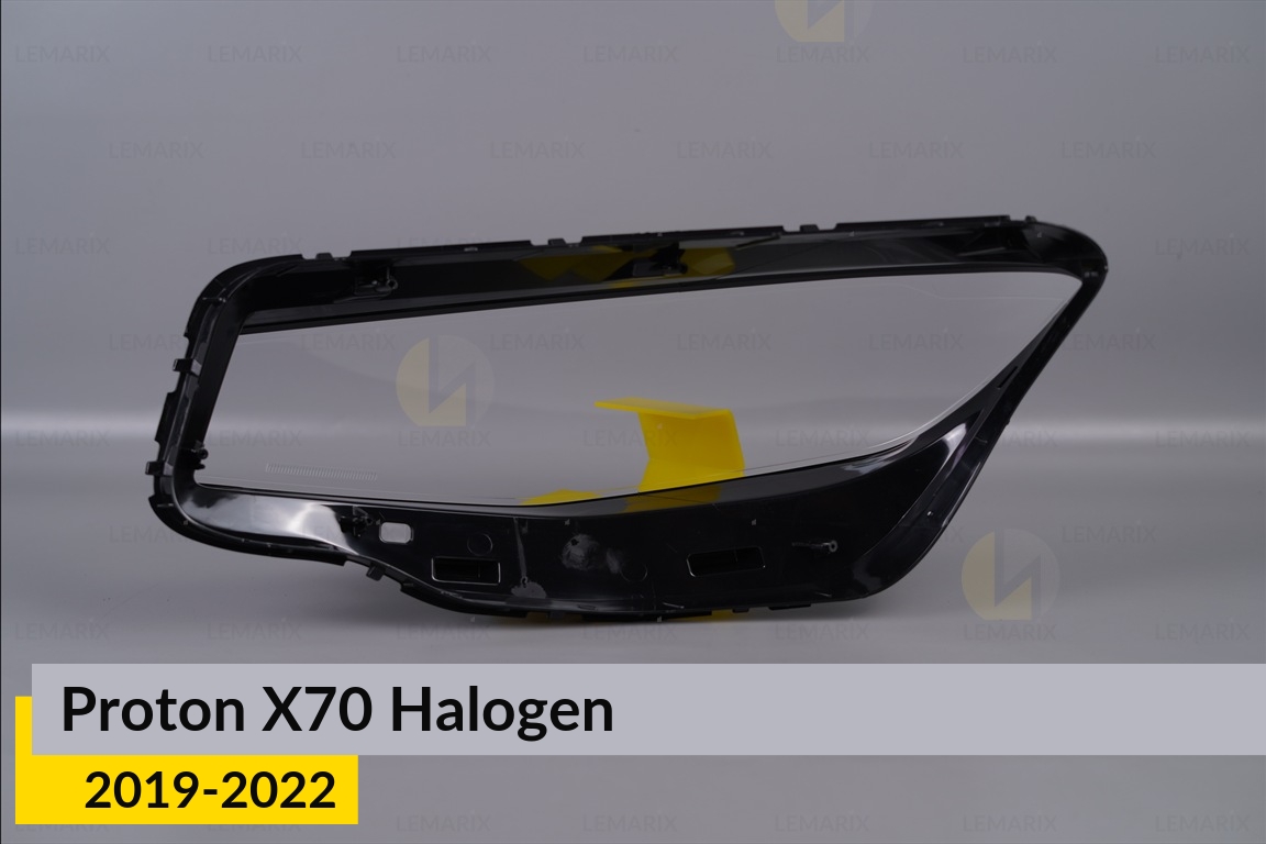 Скло фари Proton X70 Halogen (2019-2022) праве