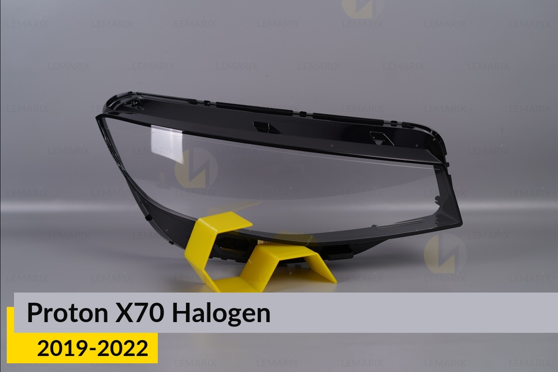 Скло фари Proton X70 Halogen (2019-2022) праве