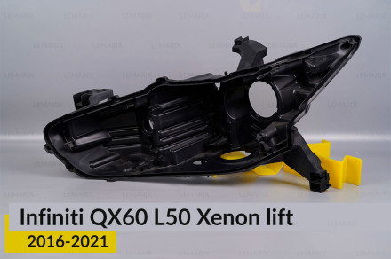Корпус фари Infiniti QX60 L50 Xenon (2016-2021) рест лівий