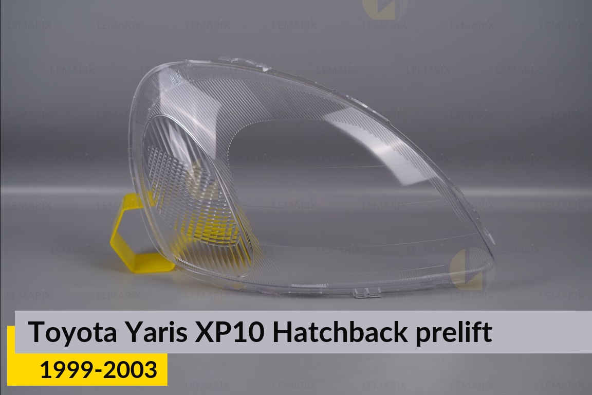 Скло фари Toyota Yaris XP10 Hatchback (1999-2003) дорест праве