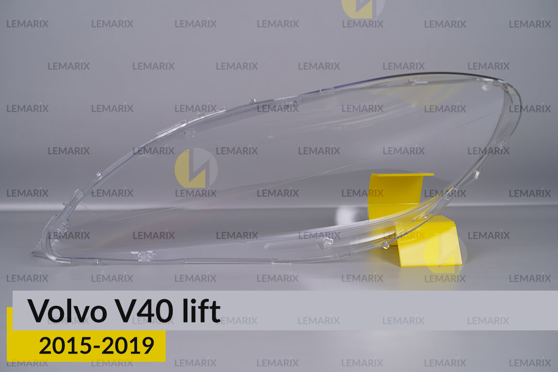 Стекло фары Volvo V40 (2015-2019) рест правое