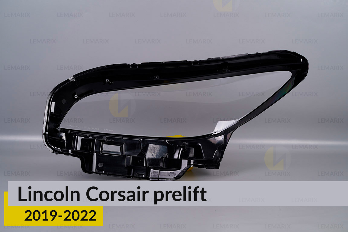 Скло фари Lincoln Corsair (2019-2022) дорест праве