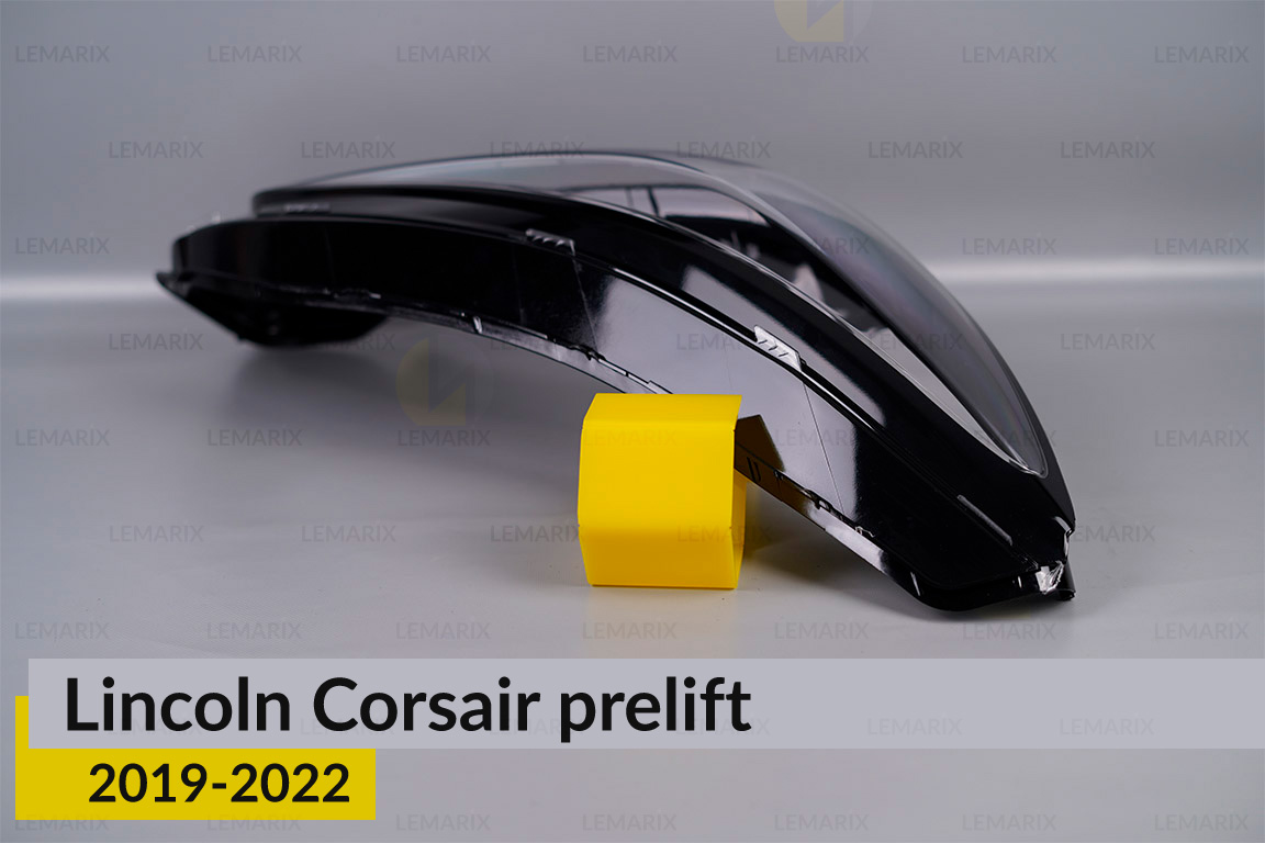 Скло фари Lincoln Corsair (2019-2022) дорест праве