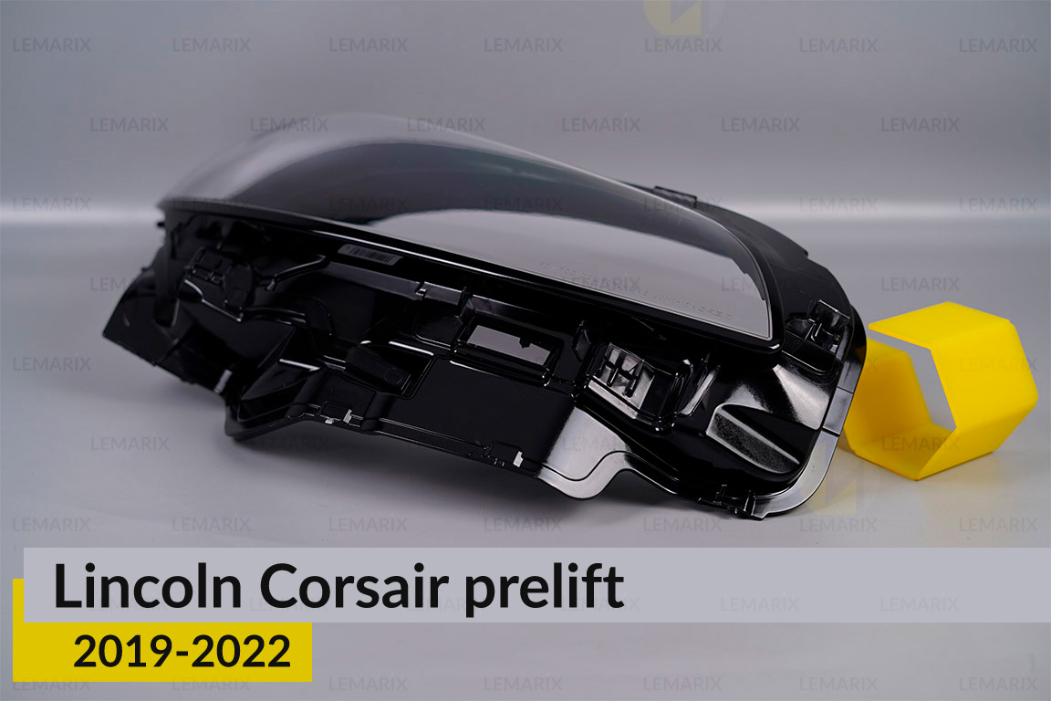 Скло фари Lincoln Corsair (2019-2022) дорест праве