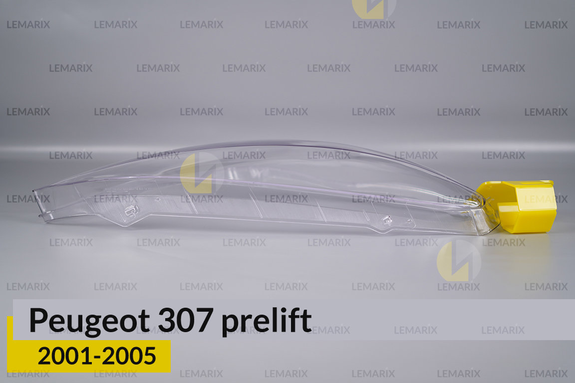 Стекло фары Peugeot 307 (2001-2005) дорест правое