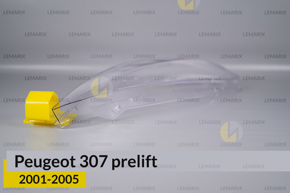 Стекло фары Peugeot 307 (2001-2005) дорест правое