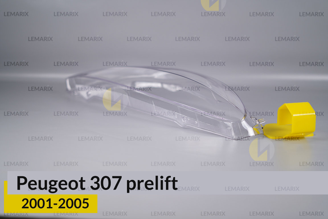 Стекло фары Peugeot 307 (2001-2005) дорест правое