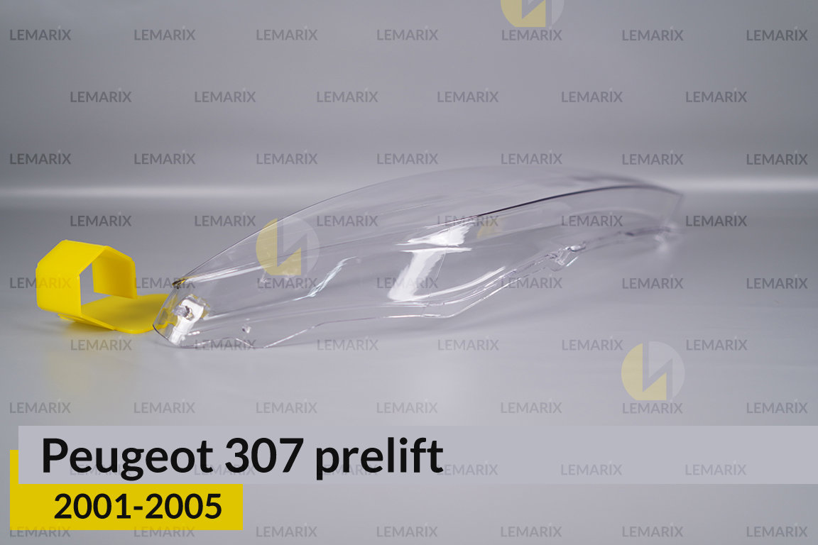Стекло фары Peugeot 307 (2001-2005) дорест правое