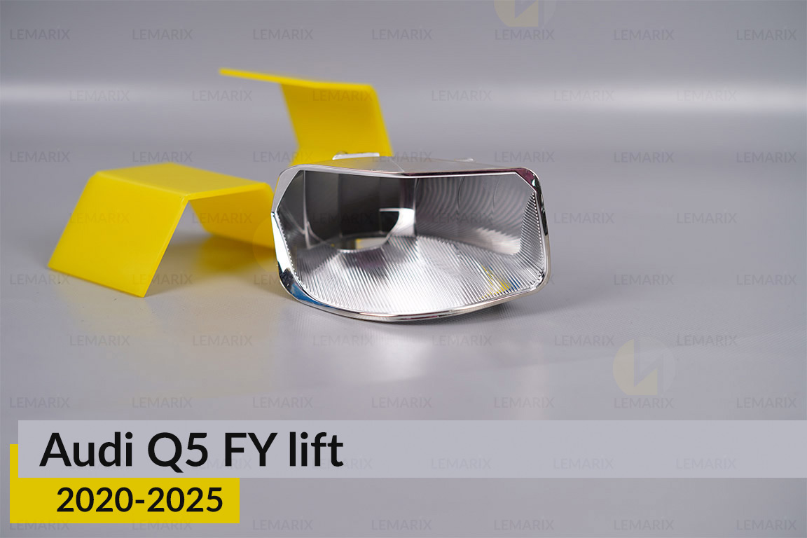 Хромований абажур фари Audi Q5 FY (2020-2025) рест правий