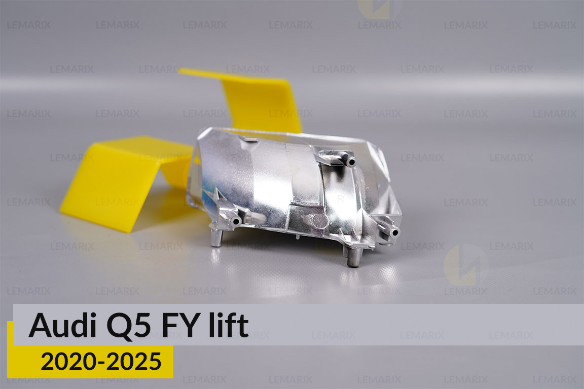 Хромований абажур фари Audi Q5 FY (2020-2025) рест правий