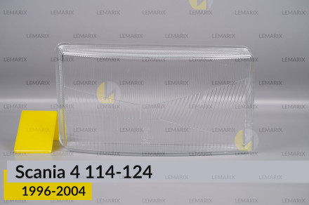 Скло фари Scania 4 114-124 (1996-2004) праве