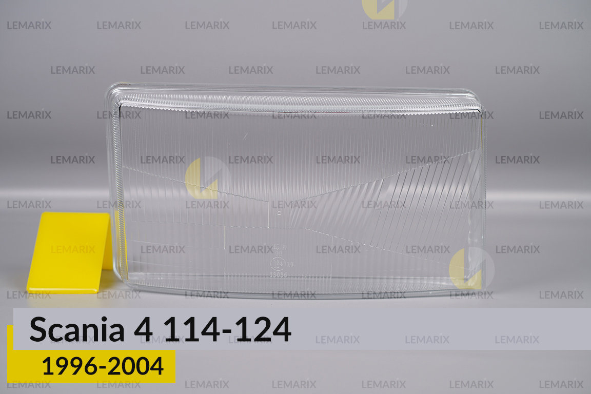 Стекло фары Scania 4 114-124 (1996-2004) правое