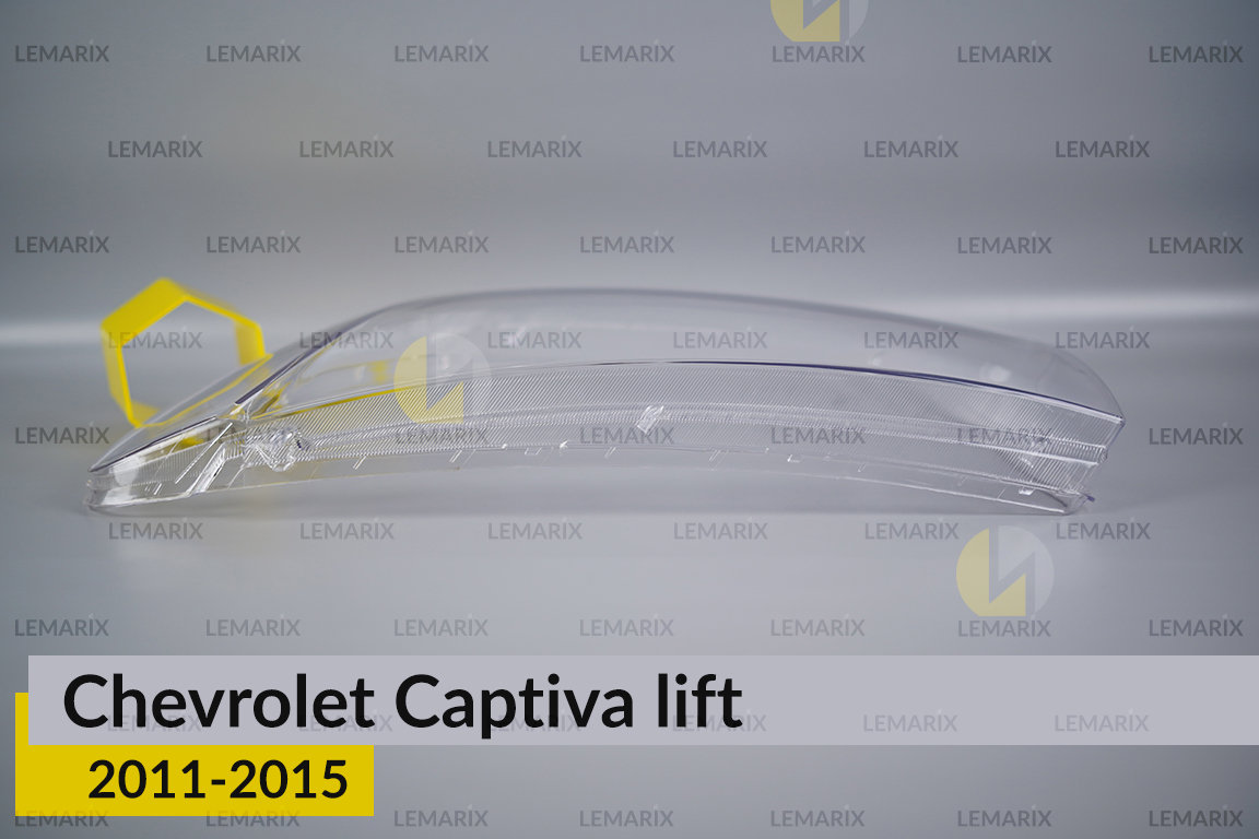 Стекло фары Chevrolet Captiva (2011-2015) рест левое