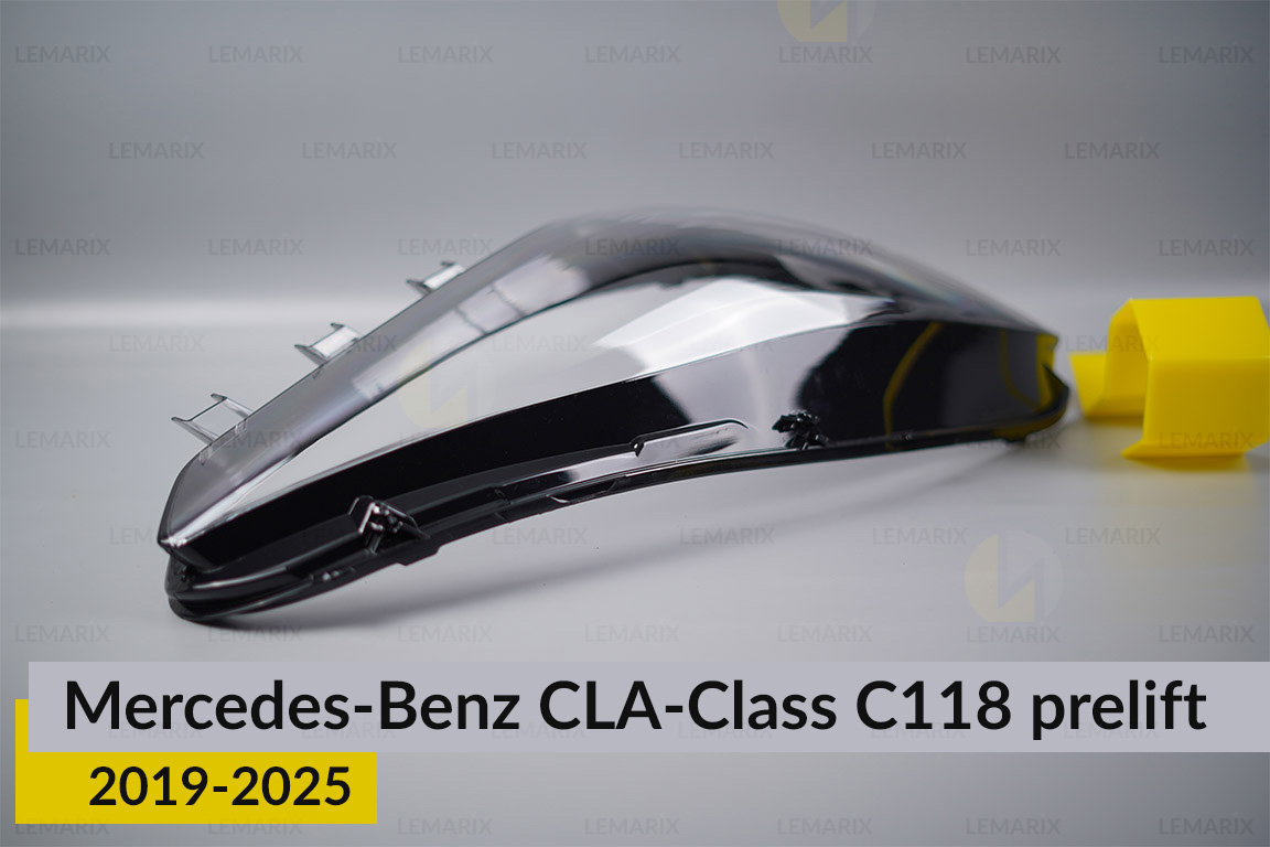 Скло фари Mercedes-Benz CLA-Class C118 (2019-2025) праве