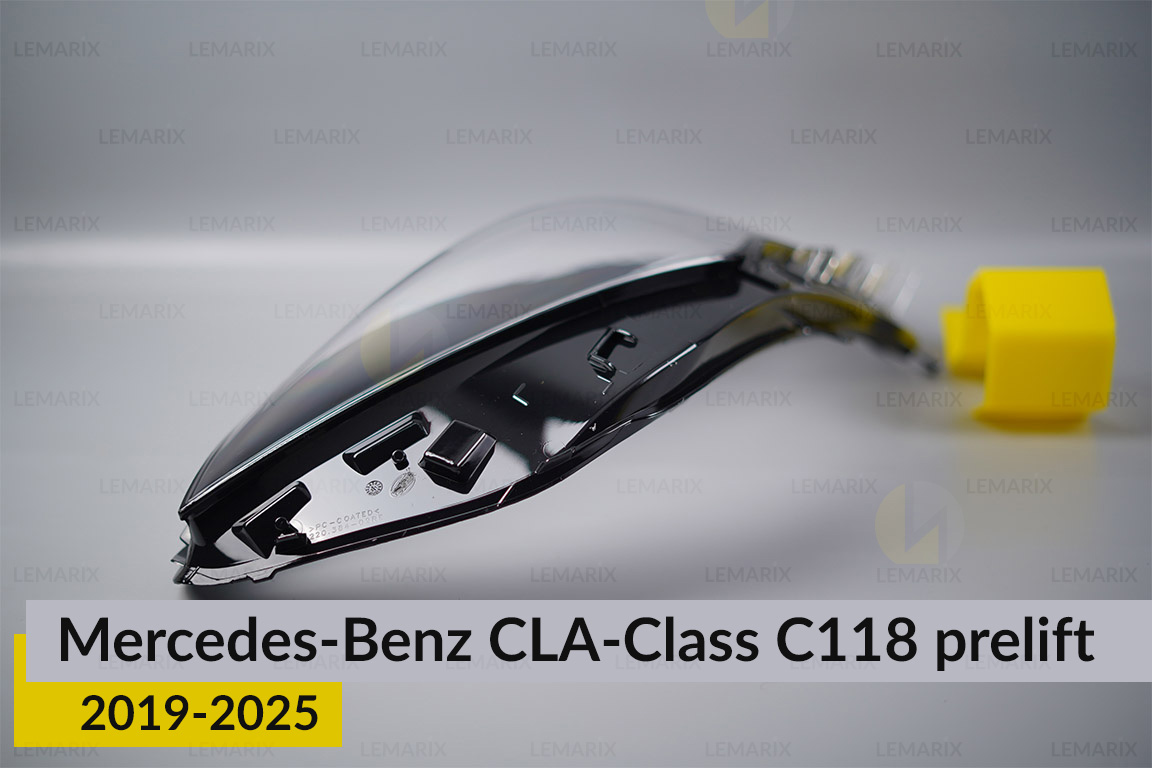 Скло фари Mercedes-Benz CLA-Class C118 (2019-2025) праве