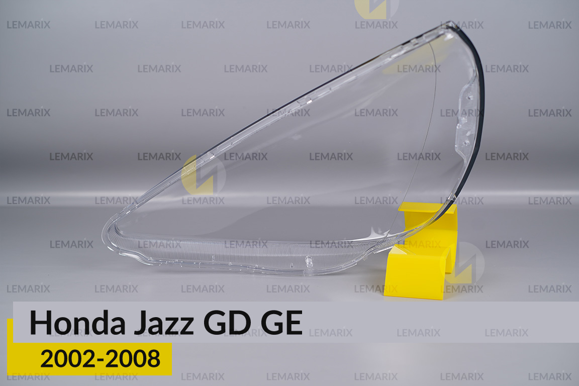 Скло фари Honda Jazz GD GE (2002-2008) праве