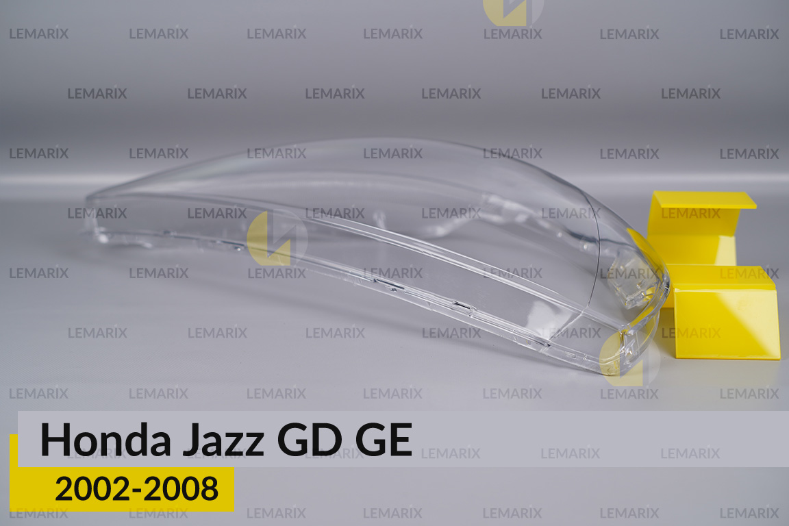 Скло фари Honda Jazz GD GE (2002-2008) праве