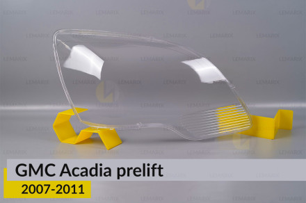 Скло фари GMC Acadia (2007-2011) дорест праве