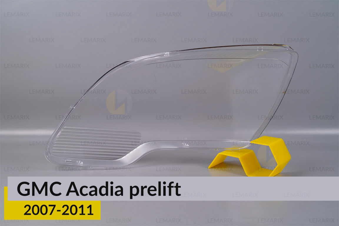 Скло фари GMC Acadia (2007-2011) дорест праве