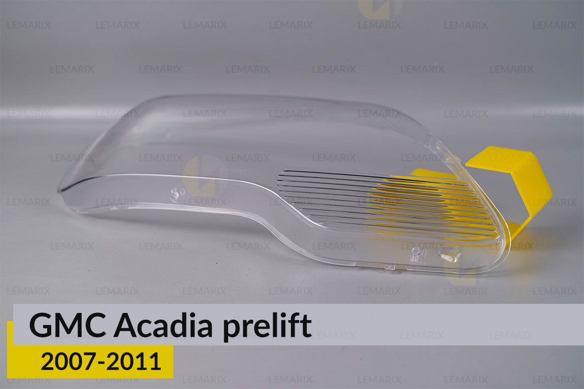 Скло фари GMC Acadia (2007-2011) дорест праве