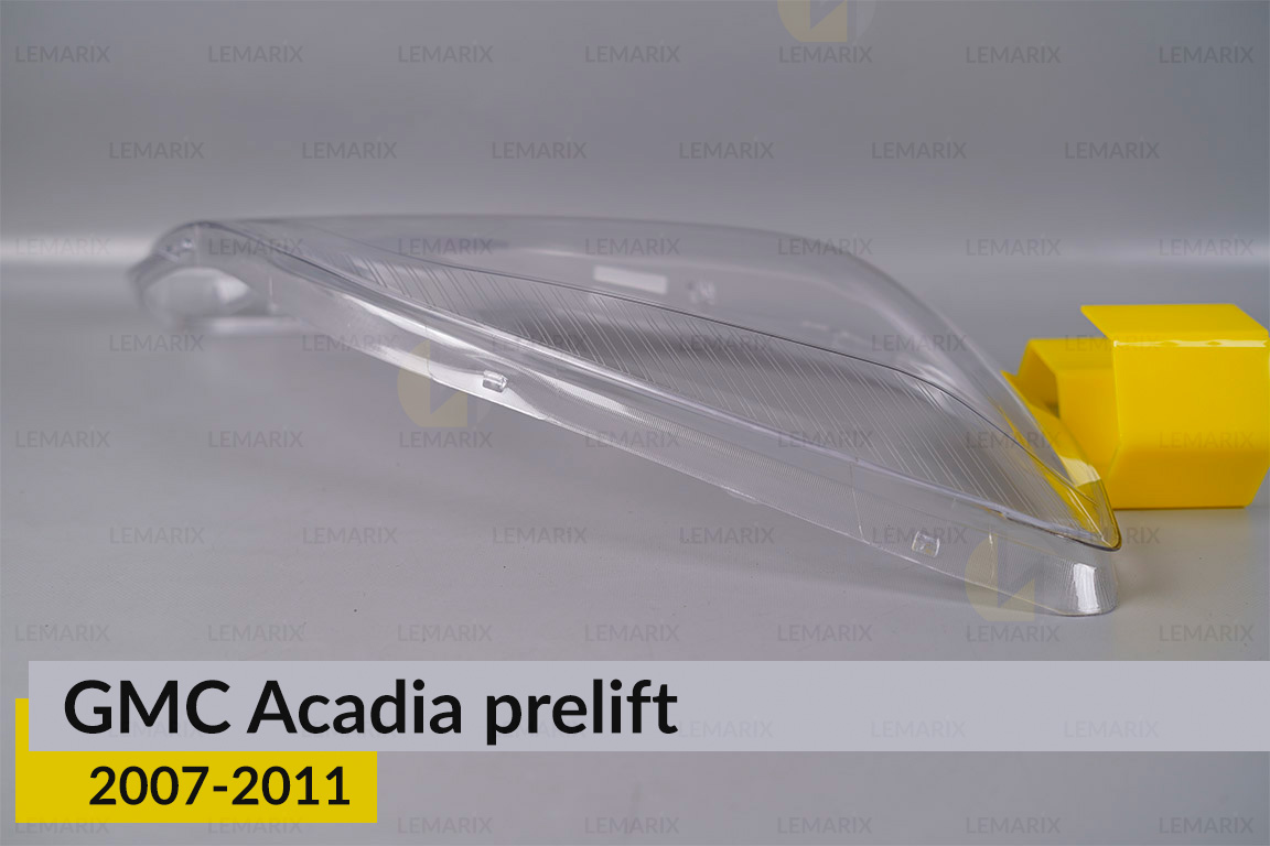 Скло фари GMC Acadia (2007-2011) дорест праве