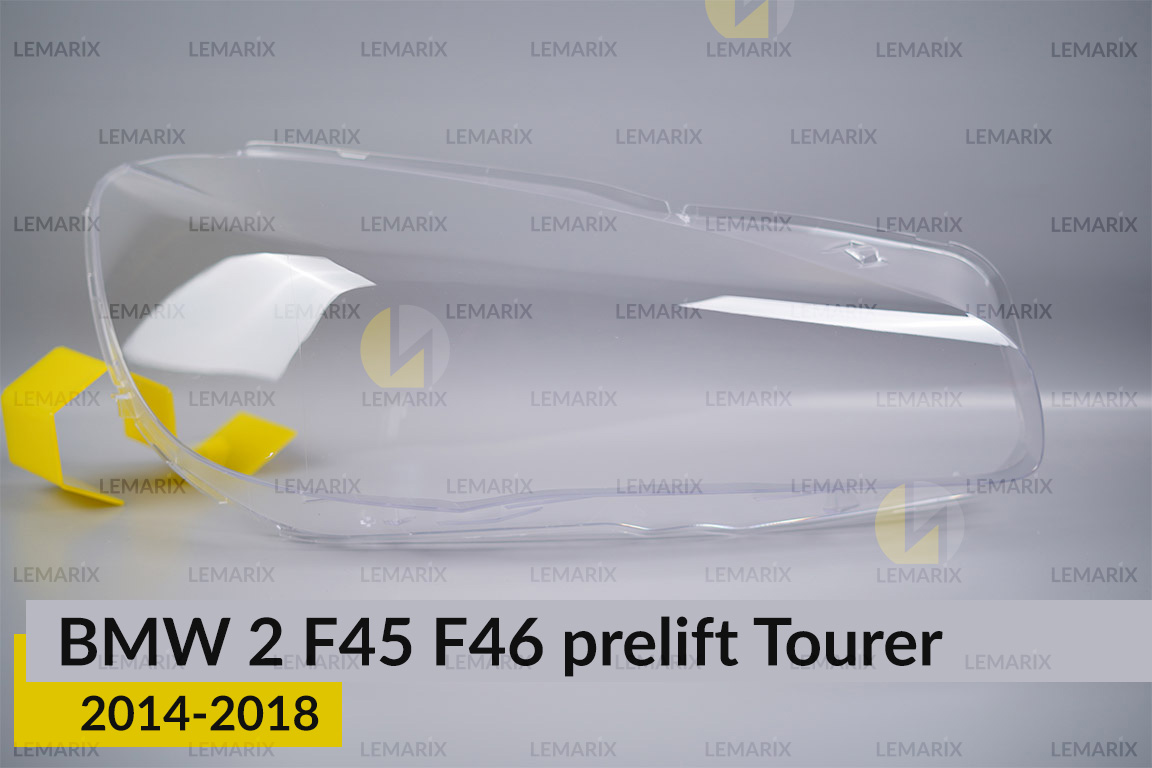 Стекло фары BMW 2 F45 F46 Tourer (2014-2018) дорест правое