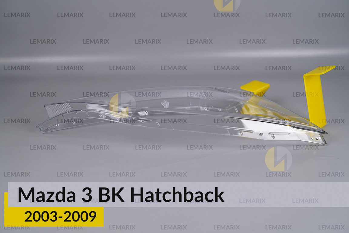 Скло фари Mazda 3 BK Hatchback (2003-2009) праве