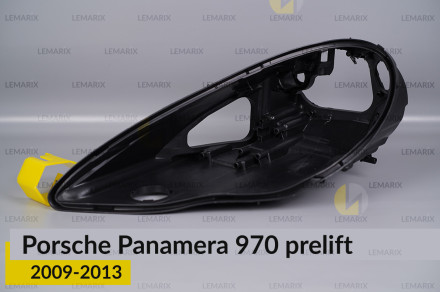 Корпус фары Porsche Panamera 970 (2009-2013) дорест левый