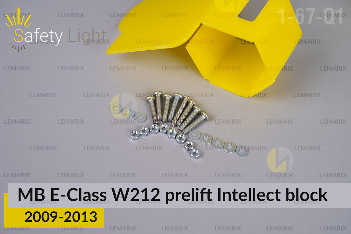 Переходная рамка для Mercedes-Benz E-Class W212 Intellect block (2009-2013) дорест