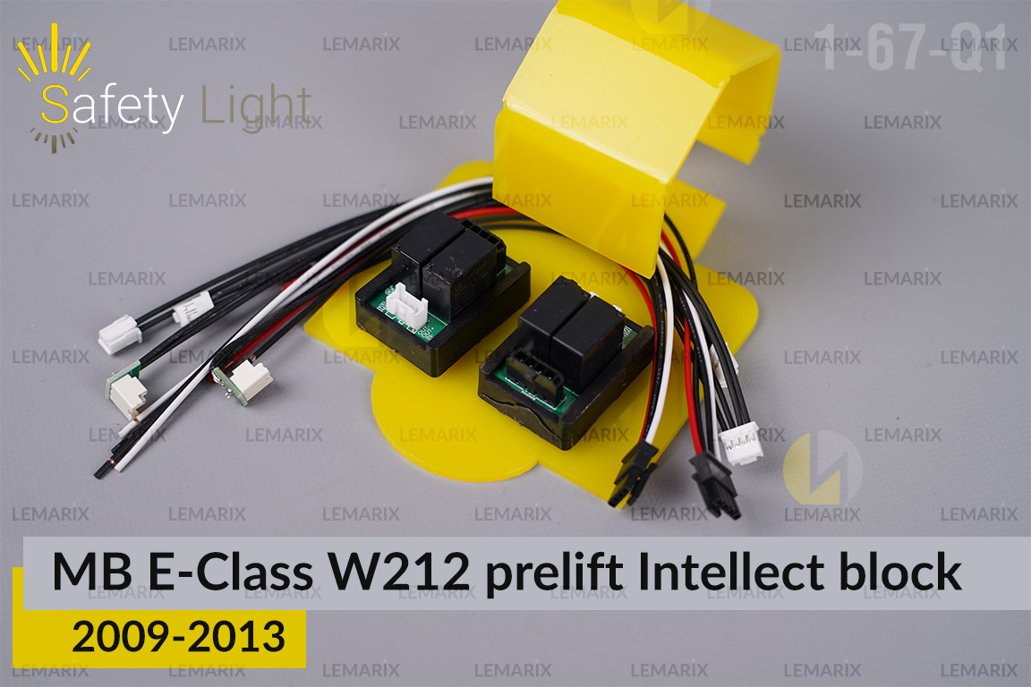 Перехідна рамка для Mercedes-Benz E-Class W212 Intellect block (2009-2013) дорест