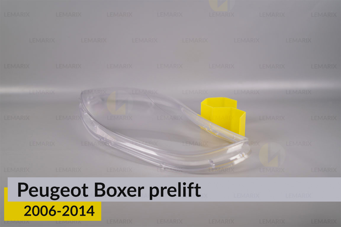 Стекло фары Peugeot Boxer (2006-2014) дорест левое