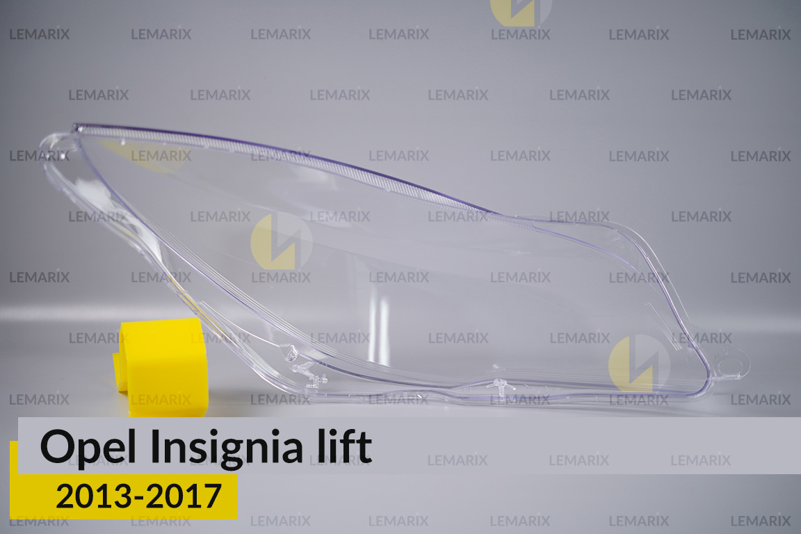 Скло фари Opel Insignia (2013-2017) рест ліве