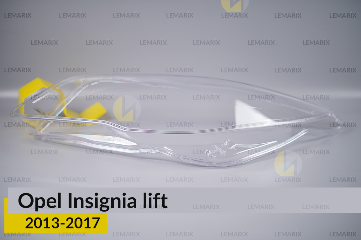 Скло фари Opel Insignia (2013-2017) рест ліве