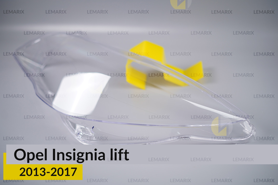 Скло фари Opel Insignia (2013-2017) рест ліве