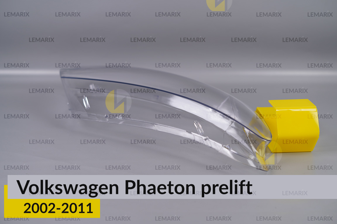 Стекло фары VW Volkswagen Phaeton (2002-2011) дорест правое