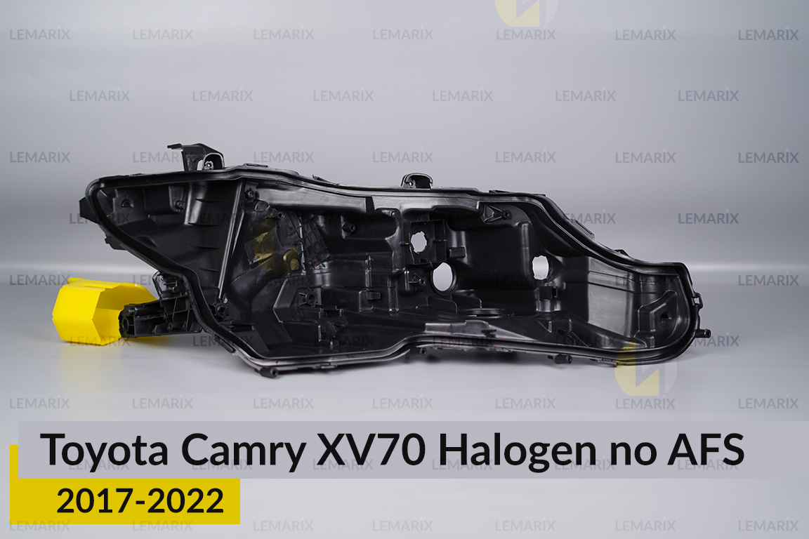 Корпус фари Toyota Camry XV70 Halogen no AFS (2017-2022) правий