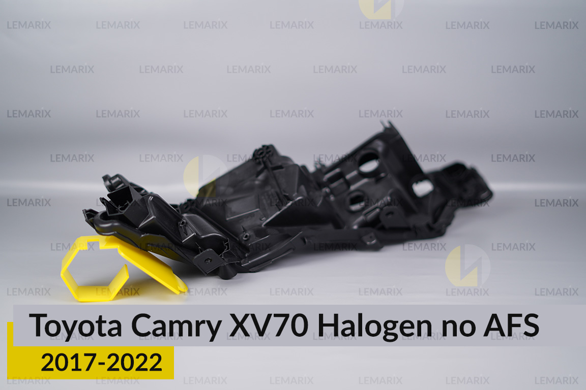 Корпус фари Toyota Camry XV70 Halogen no AFS (2017-2022) правий